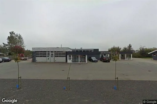 Værkstedslokaler til salg i Rødding - Foto fra Google Street View