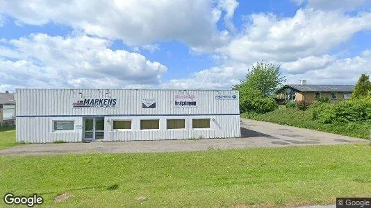 Lagerlokaler til leje i Egå - Foto fra Google Street View