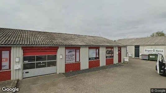 Erhvervslejemål til leje i Hadsten - Foto fra Google Street View