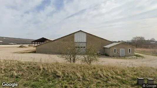 Erhvervsgrunde til leje i Hadsten - Foto fra Google Street View