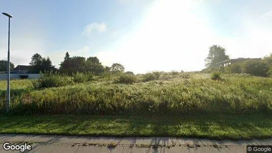 Erhvervsgrunde til salg i Hasselager - Foto fra Google Street View