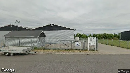 Lagerlokaler til leje i Haslev - Foto fra Google Street View