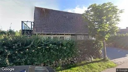 Garager til leje i Hornbæk - Foto fra Google Street View