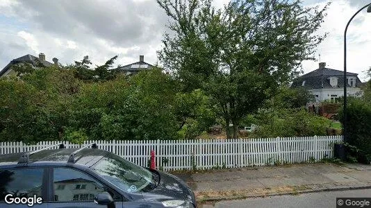 Garager til leje i Hellerup - Foto fra Google Street View