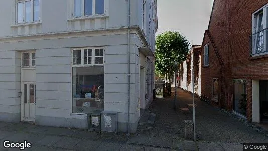 Erhvervslejemål til leje i Odder - Foto fra Google Street View