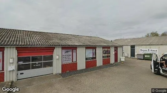 Lagerlokaler til leje i Hadsten - Foto fra Google Street View