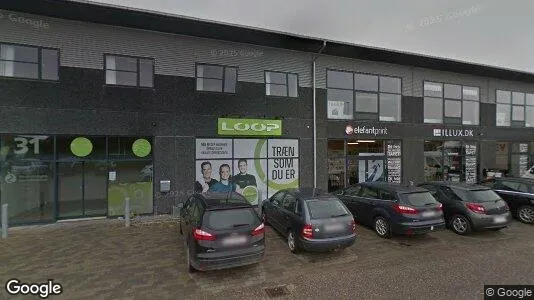 Kontorlokaler til leje i Skanderborg - Foto fra Google Street View