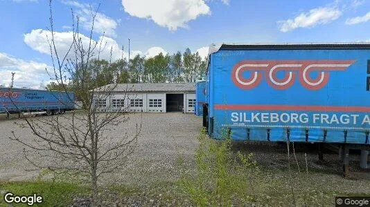 Lagerlokaler til leje i Silkeborg - Foto fra Google Street View