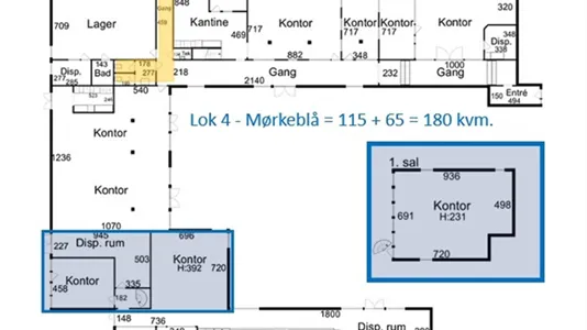 Lagerlokaler til leje i Kokkedal - billede 6