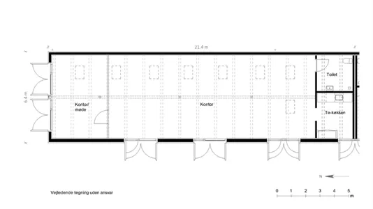 Kontorlokaler til leje i København K - billede 6