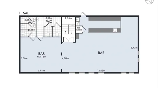 Erhvervslejemål til leje i Odense C - billede 6