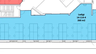 Stort, samlet kontorlokale i Food Innovation House