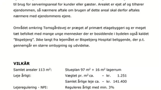 Butikslokaler til leje i København NV - billede 2