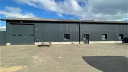 600 m2 centralt beliggende højloftet lagerhal med kontor, køkken og toilet.