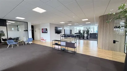 Flot kontormiljø i Nordhuset med stor synlighed