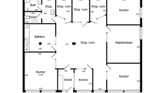 Kontorlokaler til leje i Køge - billede 1