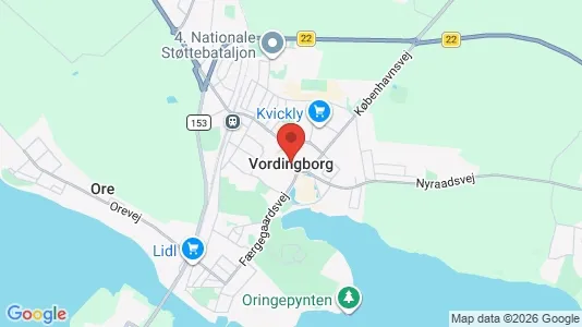 Butikslokaler til leje i Vordingborg - Foto fra Google Street View