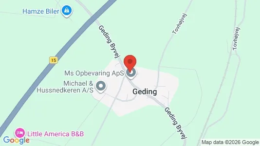Lagerlokaler til leje i Tilst - Foto fra Google Street View