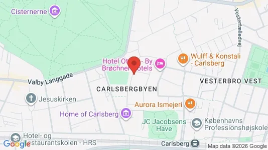 Kontorlokaler til leje i Vesterbro - Foto fra Google Street View