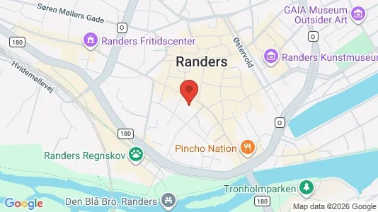 Kontorlokaler til leje i Randers C - Foto fra Google Street View