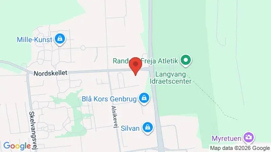 Kontorlokaler til leje i Randers NV - Foto fra Google Street View