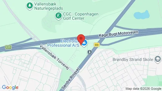 Kontorlokaler til leje i Vallensbæk Strand - Foto fra Google Street View