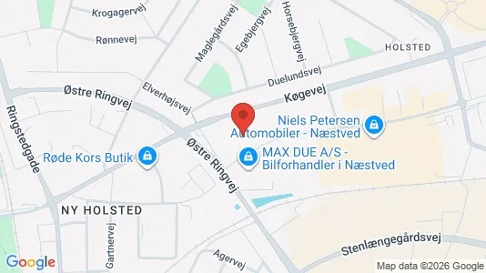 Kontorlokaler til leje i Næstved - Foto fra Google Street View