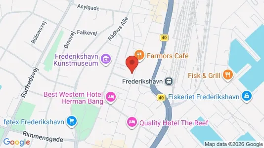 Erhvervslejemål til salg i Frederikshavn - Foto fra Google Street View