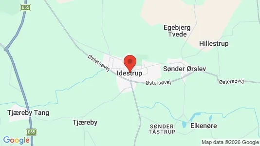Erhvervsgrunde til salg i Idestrup - Foto fra Google Street View