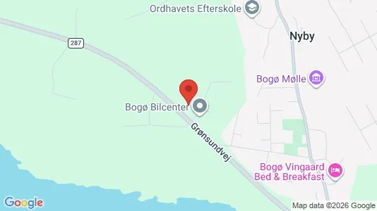 Lagerlokaler til salg i Bogø By - Foto fra Google Street View
