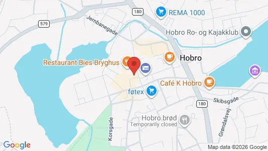 Kontorlokaler til leje i Hobro - Foto fra Google Street View