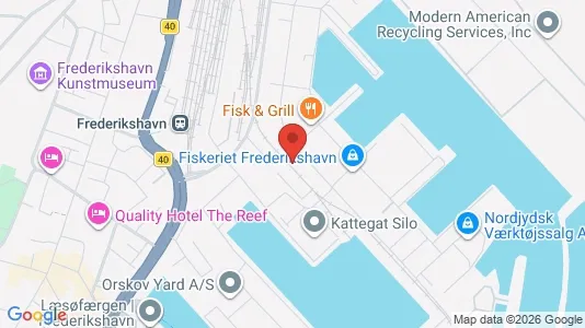 Kontorlokaler til leje i Frederikshavn - Foto fra Google Street View