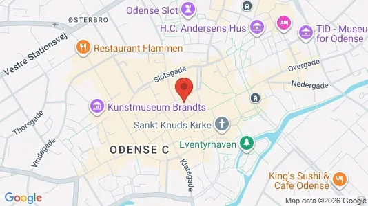 Kontorlokaler til leje i Odense C - Foto fra Google Street View