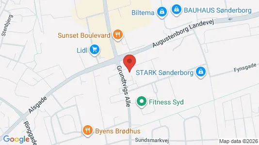 Lagerlokaler til salg i Sønderborg - Foto fra Google Street View
