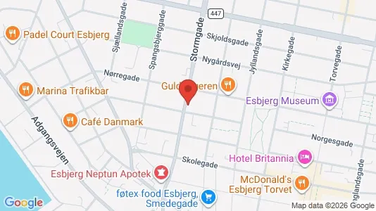 Erhvervsgrunde til salg i Esbjerg Centrum - Foto fra Google Street View