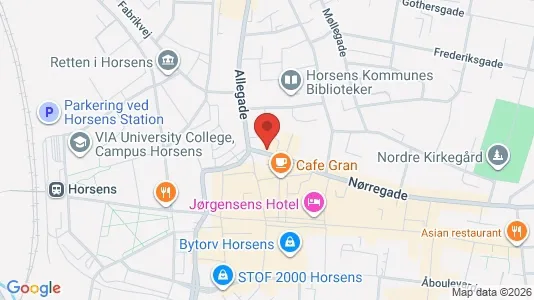 Kontorlokaler til leje i Horsens - Foto fra Google Street View