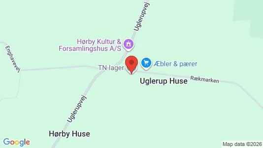 Lagerlokaler til leje i Holbæk - kort over placeringen