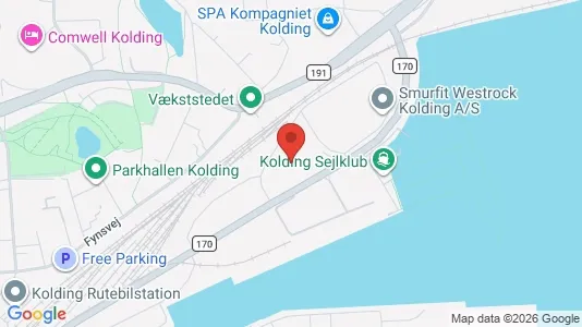Lagerlokaler til salg i Kolding - Foto fra Google Street View