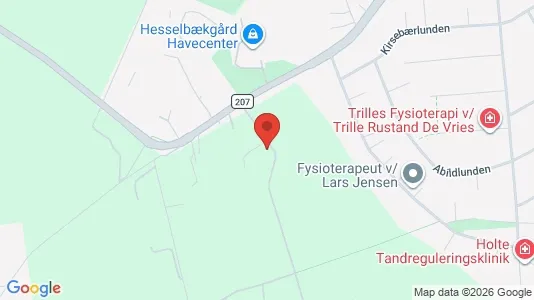 Lagerlokaler til leje i Birkerød - kort over placeringen