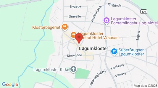 Kontorlokaler til leje i Løgumkloster - Foto fra Google Street View