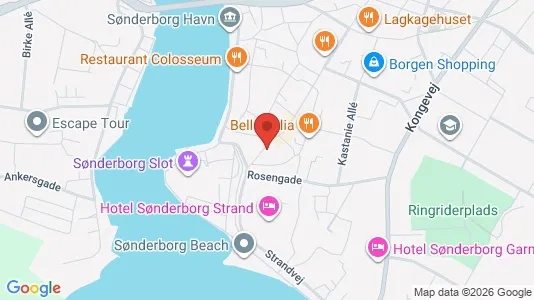 Erhvervsgrunde til salg i Sønderborg - kort over placeringen