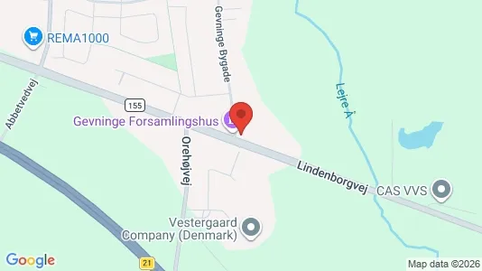 Boligudlejningsejendomme til salg i Roskilde - kort over placeringen