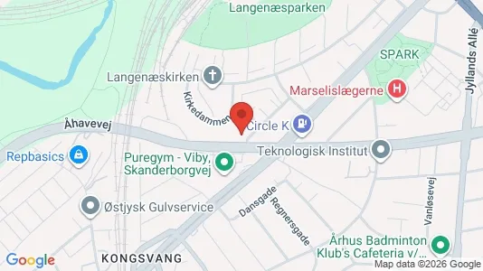 Kontorlokaler til leje i Århus C - Foto fra Google Street View