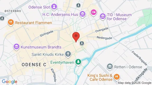 Kontorlokaler til leje i Odense C - Foto fra Google Street View
