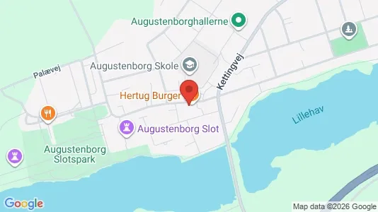 Erhvervslejemål til salg i Augustenborg - kort over placeringen