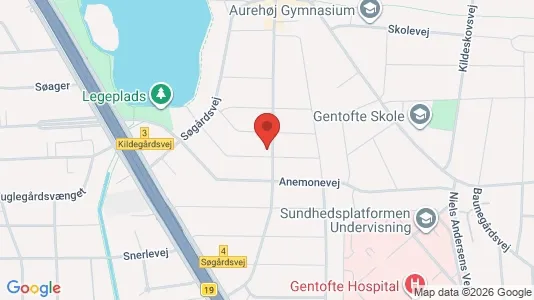 Lagerlokaler til leje i Gentofte - Foto fra Google Street View
