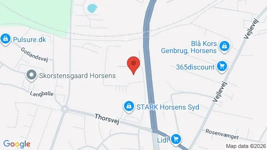 Lagerlokaler til salg i Horsens - Foto fra Google Street View