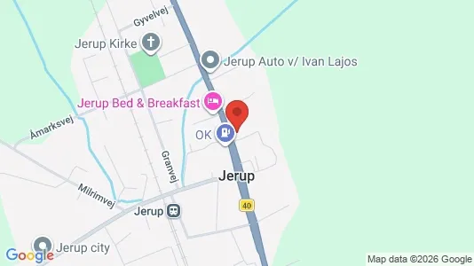 Erhvervslejemål til salg i Jerup - Foto fra Google Street View