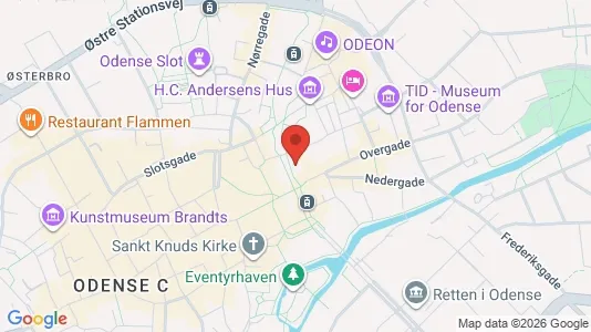 Kontorlokaler til leje i Odense C - Foto fra Google Street View
