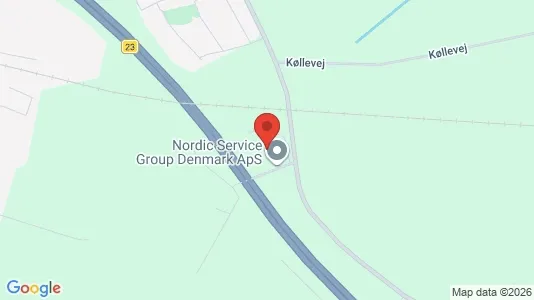 Kontorlokaler til leje i Holbæk - kort over placeringen